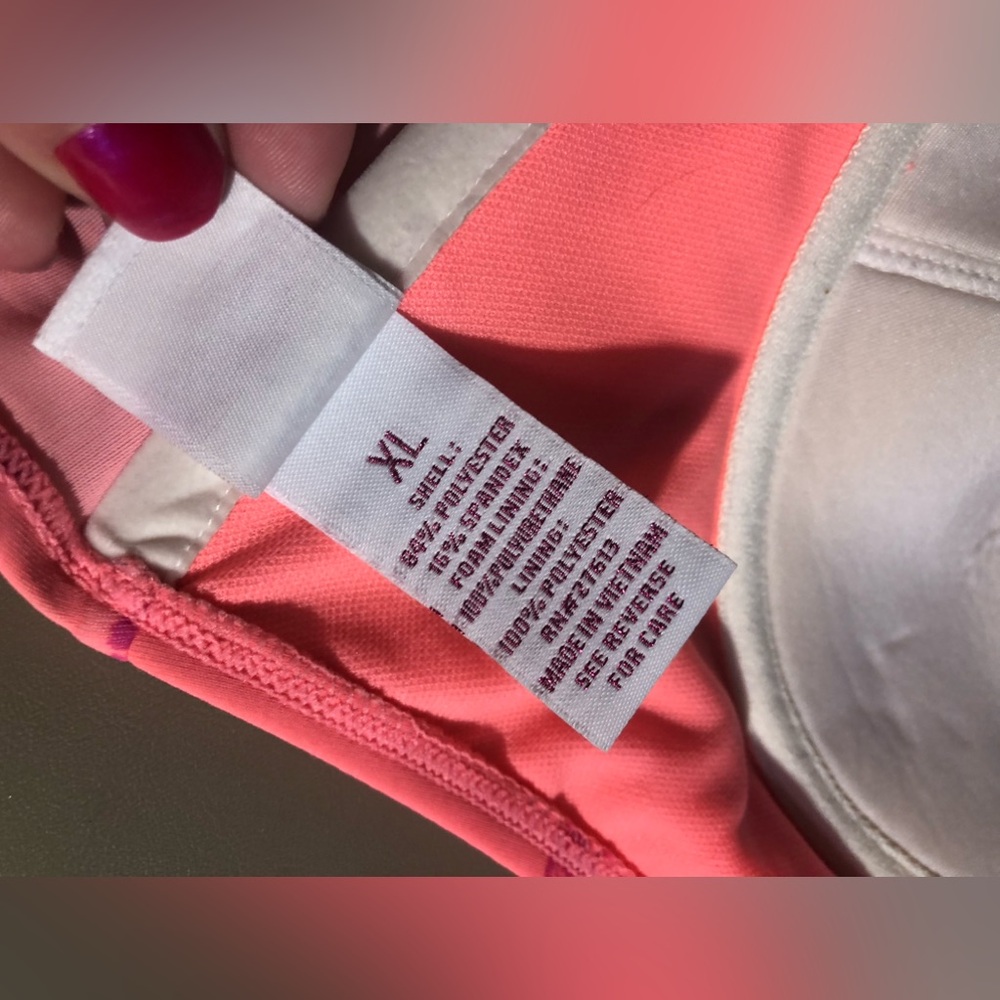 Candies Coral Swim Top